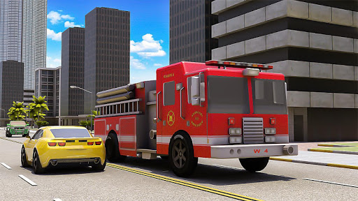 Robot Fire Fighter Rescue Truck mod screenshots 2