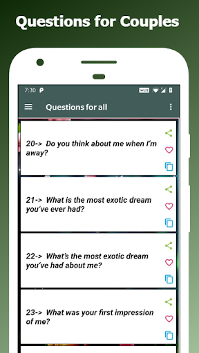 Romantic Questions to ask mod screenshots 2