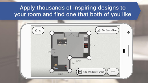 Room Planner Home Interior amp Floorplan Design 3D mod screenshots 4