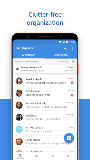 SMS Organizer mod screenshots 1
