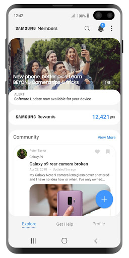 Samsung Members v1 mod screenshots 1