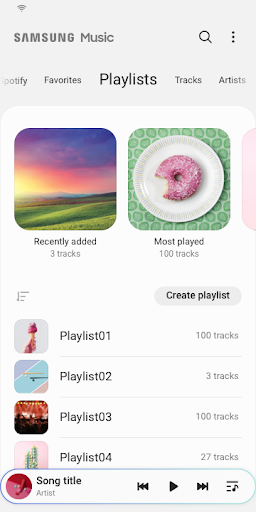 Samsung Music mod screenshots 4