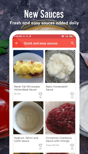 Sauce Recipes mod screenshots 5