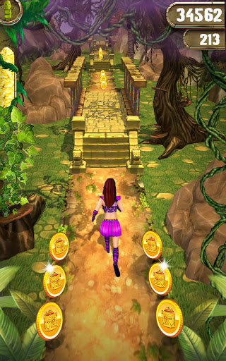 Scary Temple Princess Run Away Temple Escape Run mod screenshots 3