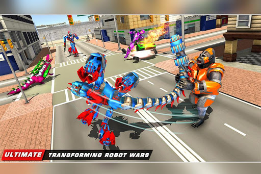 Scorpion Robot Transforming Robot shooting games mod screenshots 5