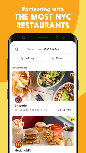 Seamless Restaurant Takeout amp Food Delivery App mod screenshots 3