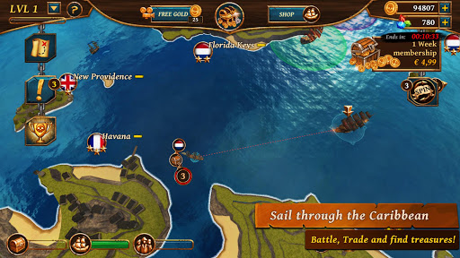 Ships of Battle – Age of Pirates – Warship Battle mod screenshots 2