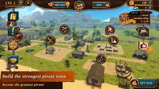 Ships of Battle – Age of Pirates – Warship Battle mod screenshots 4