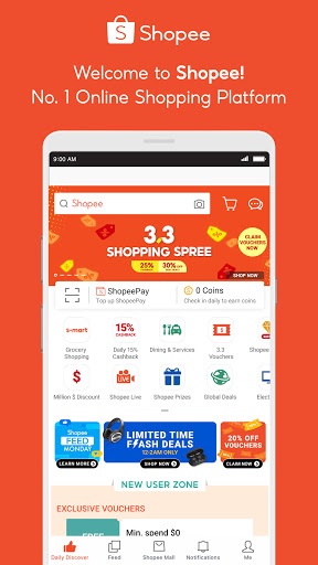 Shopee 3.3 Shopping Spree mod screenshots 1