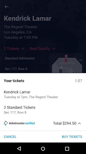 Shortlist Tickets to Music Concerts amp Shows mod screenshots 4