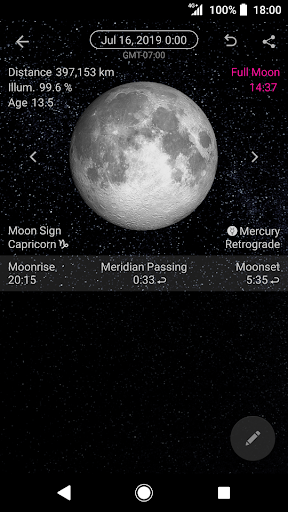 Simple Moon Phase Calendar mod screenshots 2