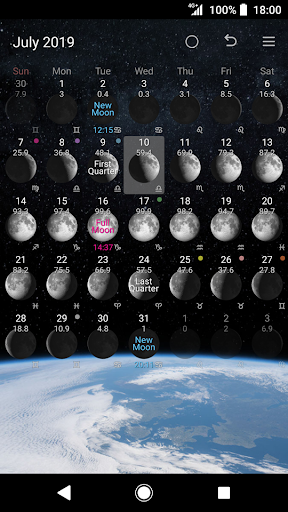 Simple Moon Phase Calendar mod screenshots 5