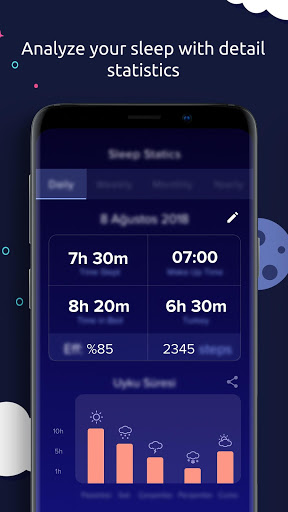Sleeptic Sleep Track amp Smart Alarm Clock mod screenshots 2