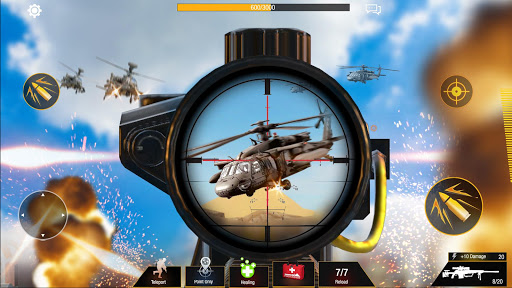 Sniper Game Bullet Strike – Free Shooting Game mod screenshots 1