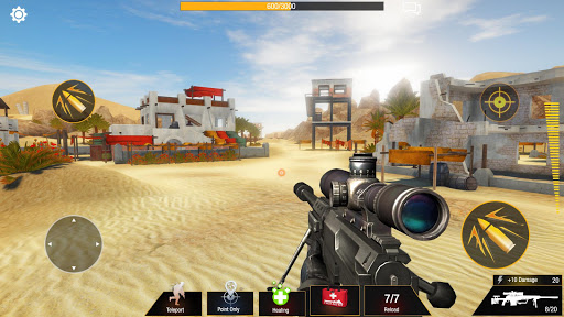 Sniper Game Bullet Strike – Free Shooting Game mod screenshots 2