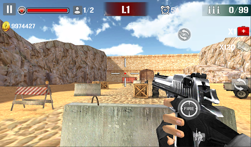 Sniper Shoot Fire War mod screenshots 1