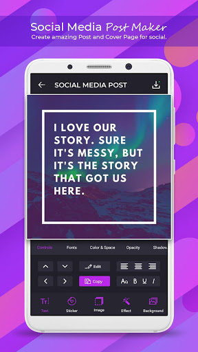 Social Media Post Maker – Social Post mod screenshots 1