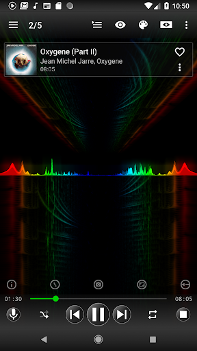 Spectrolizer – Music Player amp Visualizer mod screenshots 1