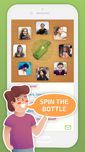 Spin the Bottle Kiss Chat and Flirt mod screenshots 1