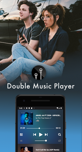 SplitCloud Double Music – Play two songs at once mod screenshots 1