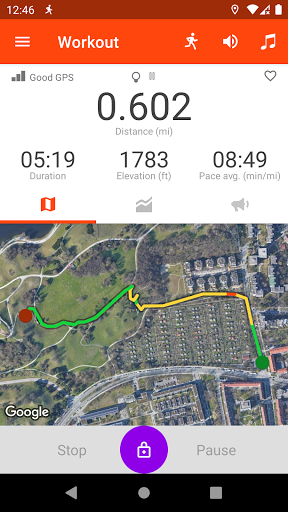 Sportractive GPS Running Cycling Distance Tracker mod screenshots 2