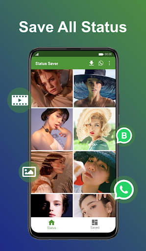 Status Saver – Download amp Save Status for WhatsApp mod screenshots 1