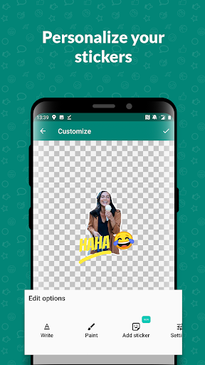 Sticker Studio – WhatsApp Sticker Maker mod screenshots 2