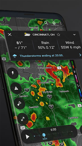 Storm Radar Hurricane Tracker Live Maps amp Alerts mod screenshots 1