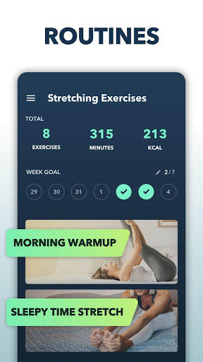 Stretching Exercises at Home -Flexibility Training mod screenshots 2