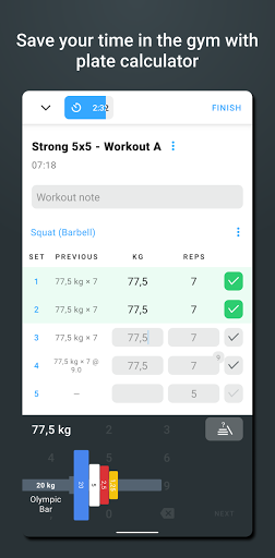 Strong – Workout Tracker Gym Log mod screenshots 3