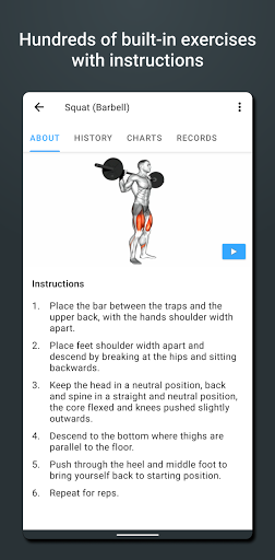 Strong – Workout Tracker Gym Log mod screenshots 5