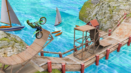 Stunt Bike Racing Game Trial Tricks Master mod screenshots 1