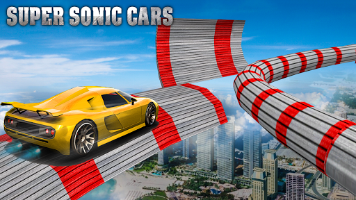 Stunt Car Racing Games Impossible Tracks Master mod screenshots 4