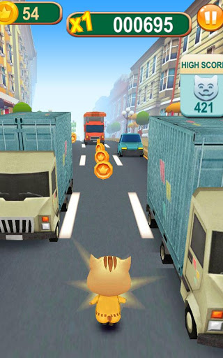 Subway Cat Runner -Online Rush mod screenshots 2