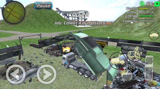 Super Crime Steel War Hero Iron Flying Mech Robot mod screenshots 2
