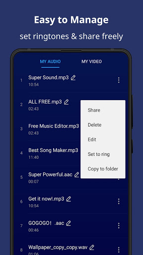 Super Sound – Free Music Editor amp MP3 Song Maker mod screenshots 5