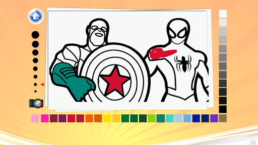 Superhero Coloring Book – Kids mod screenshots 4