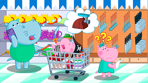 Supermarket Shopping Games for Kids mod screenshots 2