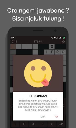 TTS Bahasa Jawa – Teka Teki Silang 2018 Offline mod screenshots 4