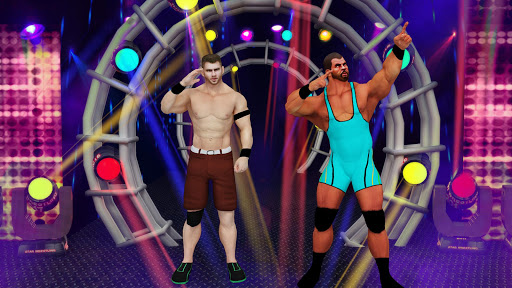 Tag Team Wrestling Games Mega Cage Ring Fighting mod screenshots 2