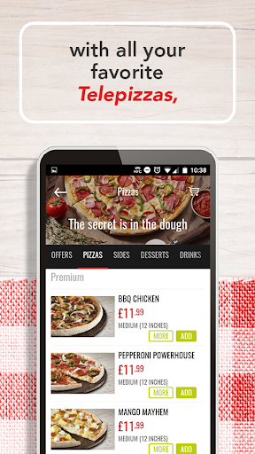 Telepizza Food and pizza delivery mod screenshots 4