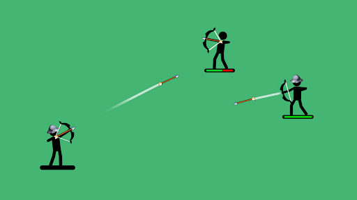 The Archers 2 Stickman Games for 2 Players or 1 mod screenshots 1