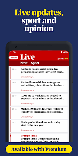 The Guardian – Live World News Sport amp Opinion mod screenshots 3