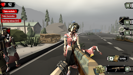 The Walking Zombie 2 Zombie shooter mod screenshots 3