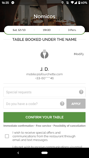 TheFork – Restaurants booking and special offers mod screenshots 5