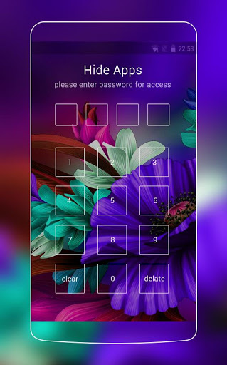 Themes app for S6 Purple Bloom flower mod screenshots 3