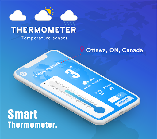 Thermometer – Hygrometer Measure Temperature mod screenshots 1