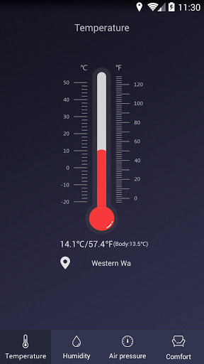 Thermometer – Hygrometer amp Ambient Temperature app mod screenshots 1