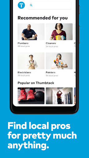 Thumbtack Book pros – handymen movers amp much more mod screenshots 1