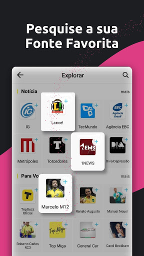 TopBuzz Notcia e diverso em um s app mod screenshots 5